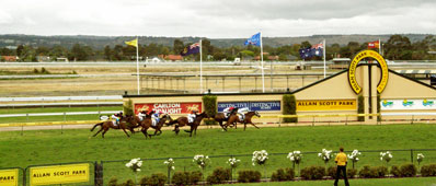 Allan Scott Park racetrack